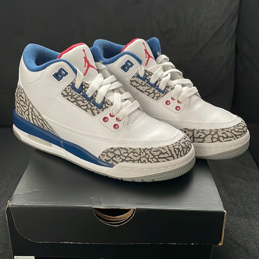 Jordan 3 OG True Blue - Picture 1 of 5
